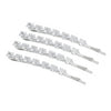 Women's Zircon Rhinestone Side Hair Clip Metal Bangs Hairpin Elegant Diamond Design Luxury Daily Headwear Accessory
