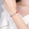 Women's Zodiac Mouse S925 Sterling Silver Electroplated Bracelet Jewelry