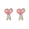 Wooden Handmade Simple Style Book Scissors Caliper Pencil Earrings