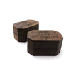 Wooden Laser Cut Ring Packaging Box Oval Fixed Insert Jewelry Storage Box For Rings And Earrings