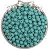 Wooden Round Beads Retro Style Spray Painted Handmade Diy Jewelry Accessories For Bracelet And Mobile Phone Chain