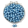 Wooden Round Beads Retro Style Spray Painted Handmade Diy Jewelry Accessories For Bracelet And Mobile Phone Chain