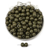 Wooden Round Beads Retro Style Spray Painted Handmade Diy Jewelry Accessories For Bracelet And Mobile Phone Chain