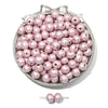 Wooden Round Beads Retro Style Spray Painted Handmade Diy Jewelry Accessories For Bracelet And Mobile Phone Chain