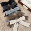 Wool Knitted Bow Handmade Women's Hairpin Spring Clip Headwear