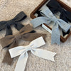 Wool Knitted Bow Handmade Women's Hairpin Spring Clip Headwear