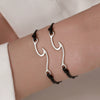 Woven Bracelet Stainless Steel Titanium Steel Animal Zodiac Style For Unisex