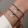 Woven Bracelet Stainless Steel Titanium Steel Animal Zodiac Style For Unisex
