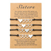 Woven Friendship Bracelet Titanium Steel Geometric Style