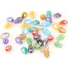 4X6mm Straight Hole Cut Glass Drop Beads Diy Jewelry Beading Accessories Loose Beads Wholesale