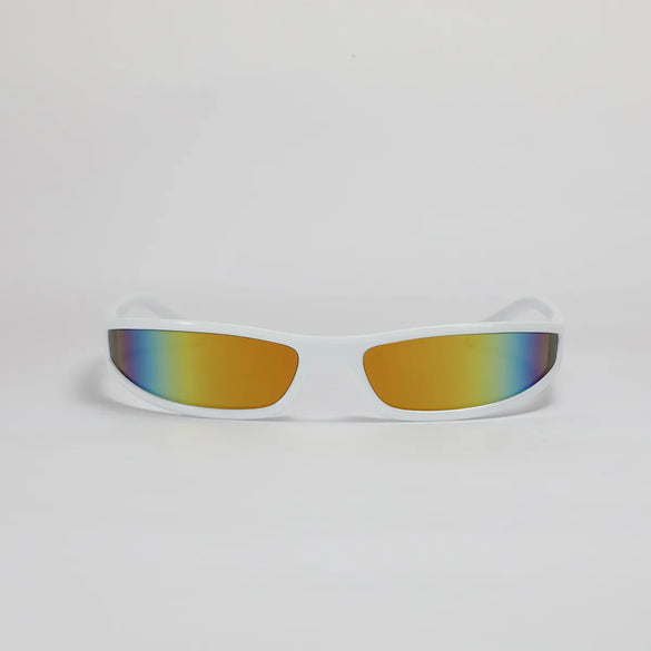 Y2k Streetwear Geometric Ac Square Full Frame Glasses