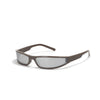 Y2k Streetwear Geometric Ac Square Full Frame Glasses