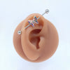 Youth Butterfly Ear Studs And Ear Bone Nails Copper Electroplating Animal Pattern