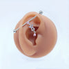 Youth Butterfly Ear Studs And Ear Bone Nails Copper Electroplating Animal Pattern