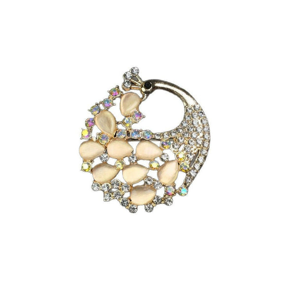 Zinc Alloy Animal Bow Silk Towel Buckle Coat Belt Buckle Electroplated Fashion Clothing Accessory Brooch