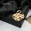 Zinc Alloy Animal Shaped Electroplated Women's Fashion Brooch