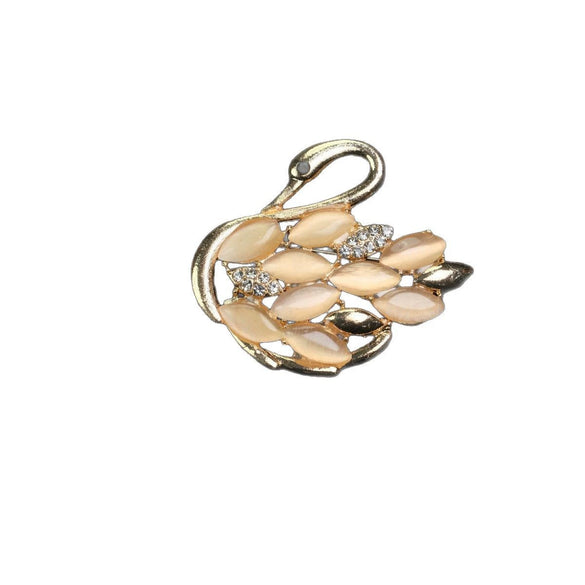 Zinc Alloy Animal Shaped Electroplated Women's Fashion Brooch