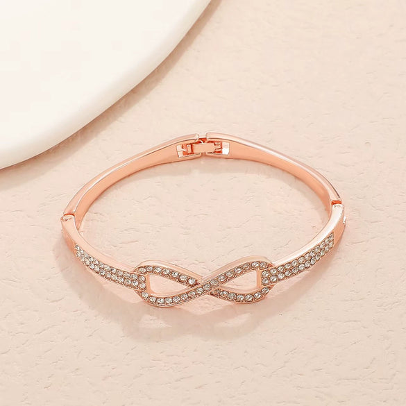 Zinc Alloy Animal Style Electroplated Open Bracelet For Women