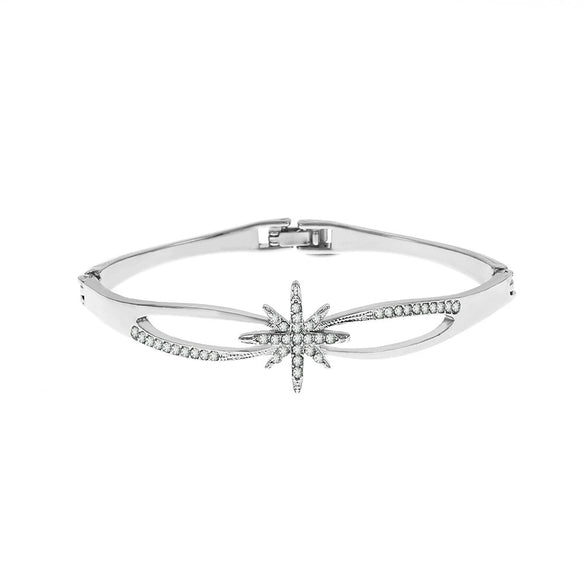 Zinc Alloy Animal Style Electroplated Open Bracelet For Women
