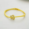 Zinc Alloy Animal Style Electroplated Open Bracelet For Women