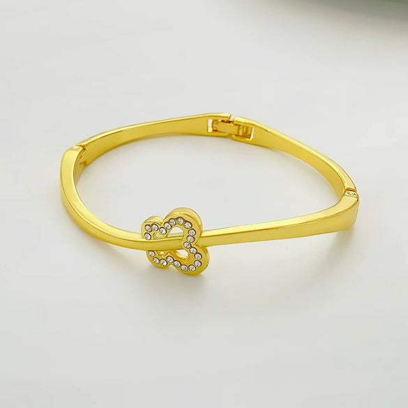 Zinc Alloy Animal Style Electroplated Open Bracelet For Women