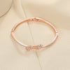 Zinc Alloy Animal Style Electroplated Open Bracelet For Women