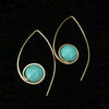 Zinc Alloy Electroplated Constellation Earrings Bohemian Retro Simple Style Wholesale Fashion Jewelry