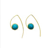 Zinc Alloy Electroplated Constellation Earrings Bohemian Retro Simple Style Wholesale Fashion Jewelry