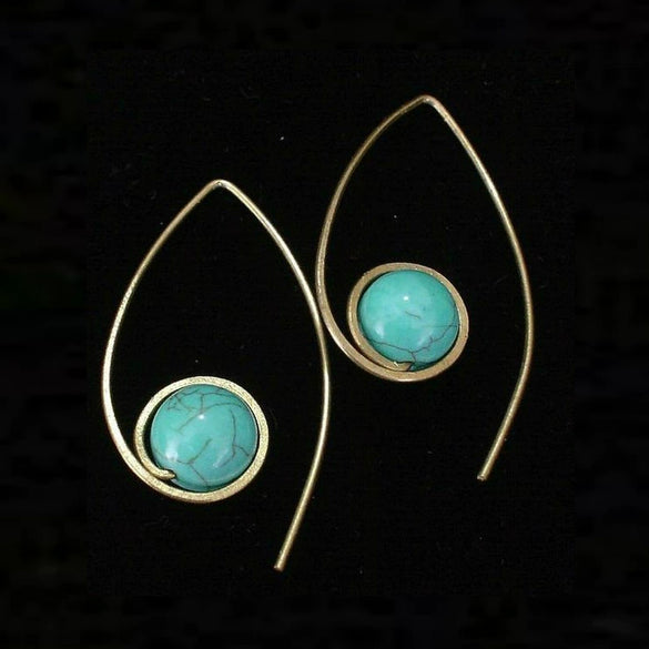 Zinc Alloy Electroplated Constellation Earrings Bohemian Retro Simple Style Wholesale Fashion Jewelry
