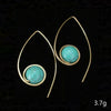 Zinc Alloy Electroplated Constellation Earrings Bohemian Retro Simple Style Wholesale Fashion Jewelry