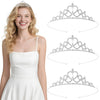Zinc Alloy Electroplated Crown Women's Hair Accessories