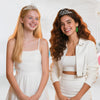 Zinc Alloy Electroplated Crown Women's Hair Accessories
