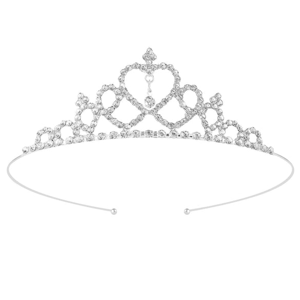 Zinc Alloy Electroplated Crown Women's Hair Accessories