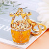 Zinc Alloy Fortune Bucket Cornucopia Women's Cute Creative Metal Key Chain