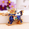Zinc Alloy Fortune Bucket Cornucopia Women's Cute Creative Metal Key Chain