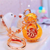 Zinc Alloy Fortune Bucket Cornucopia Women's Cute Creative Metal Key Chain