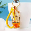 Zinc Alloy Fortune Bucket Cornucopia Women's Cute Creative Metal Key Chain