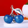 Zinc Alloy Fruit Lemon Car Keychain Diamondencrusted Cartoon Key Chain For Women