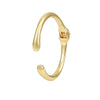 Zinc Alloy Geometric Bracelet With Electroplated Finish Smooth Surface And Minimalist Fashion Jewelry Design