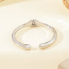 Zinc Alloy Geometric Bracelet With Electroplated Finish Smooth Surface And Minimalist Fashion Jewelry Design