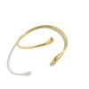 Zinc Alloy Geometric Electroplated Drop Arm Chain Bracelet