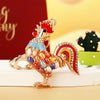 Zinc Alloy God Of Wealth Keychain For Women As Creative Gift