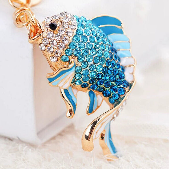 Zinc Alloy God Of Wealth Keychain For Women As Creative Gift