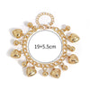 Zinc Alloy Heart Pendant Chain Bracelet For Women And Men Romantic Light Luxury Jewelry Gift With Fine Craftsmanship