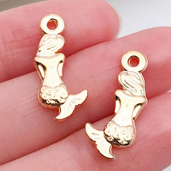 Zinc Alloy Marine Animal Starfish Seahorse Pendant Jewelry Material For Diy Bracelet Necklace With Electroplating