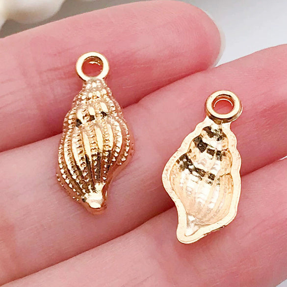 Zinc Alloy Marine Animal Starfish Seahorse Pendant Jewelry Material For Diy Bracelet Necklace With Electroplating