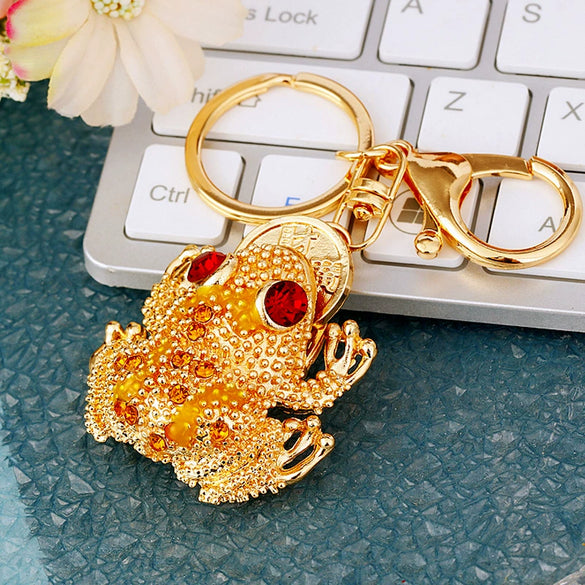 Zinc Alloy Metal Keychain Diamond Collection Bucket Cornucopia Shape For Women As Travel Souvenir Gifts