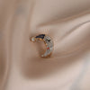 Zinc Alloy Smiley Moon Brooch Electroplated Highend Women's Fashion Minimalist Clothing Accessories Creative Gift