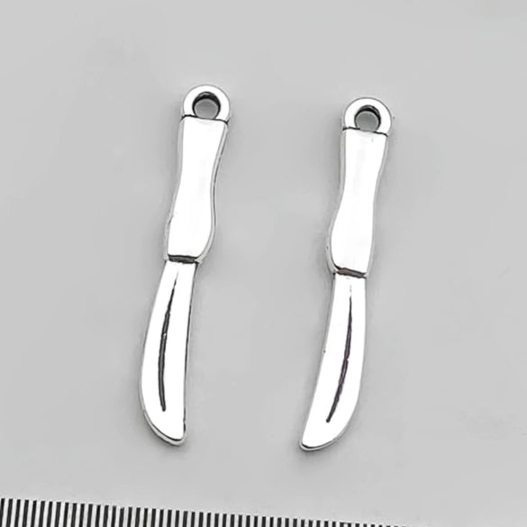 Zinc Alloy Tableware Pattern Retro Ancient Style Electroplated Pendant Jewelry Accessories