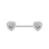 Zircon Breast Ring New Fashion Piercing Jewelry Breast Nails